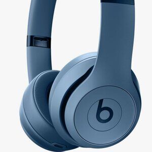 Beats Solo 4 Wireless Bluetooth Headphones – Slate Blue NEW in box